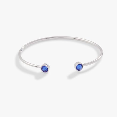 Alex and Ani Flex Cuff Bracelet, Sapphire