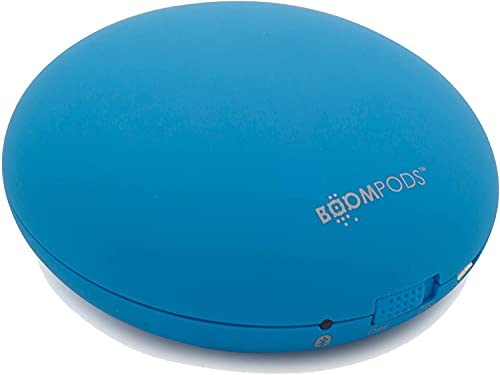 Boompods Downdraft Wireless Speaker, Portable Speaker, Bluetooth 4.0, Blue