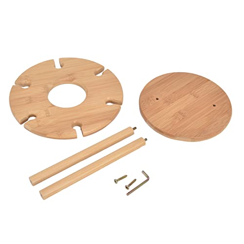 Mumusuki Arbeitsplatten-Weinglasregal, Bambus-Weinglasständer, Moderner Minimalistischer Weinflaschenhalter für die Wohnzimmerküche