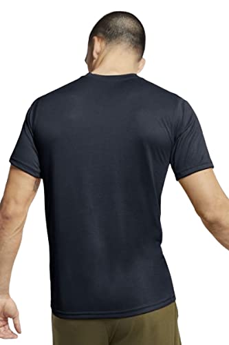 Image of Nike Men's Legend 2.0 Short Sleeve Tee, Obsidian /Black /Black, Large