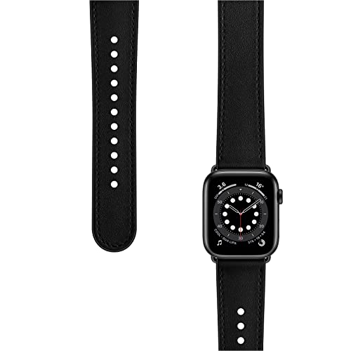 OUHENG Pulseira compatível com Apple Watch de 41 mm, 40 mm, 38 mm, 49 mm, 45 mm, 44 mm, 42 mm, pulse