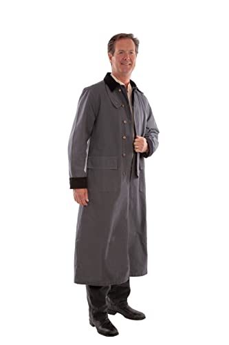 Image of Scully Men's Long Canvas Jacket