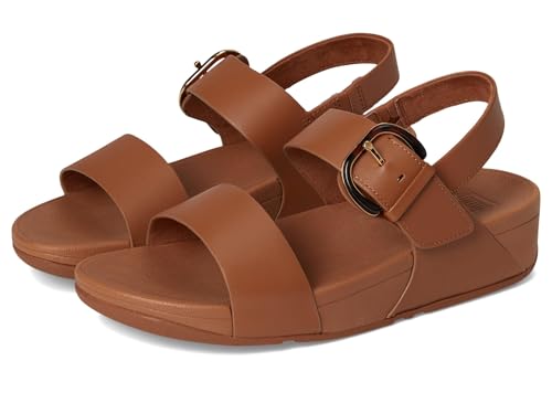 FitFlop womens Lulu Adjustable Leather Back-strap Sandals