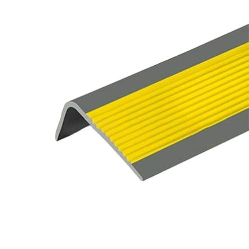 L Profilé Antidérapant Marche Bordure Bandes,Auto Adhésif Protection De Bord De Marche D'escalier 50 x 25 mm,adhésif et antidérapant ,Ignifuge et imperméable ,Découpe libre ,pour escalier