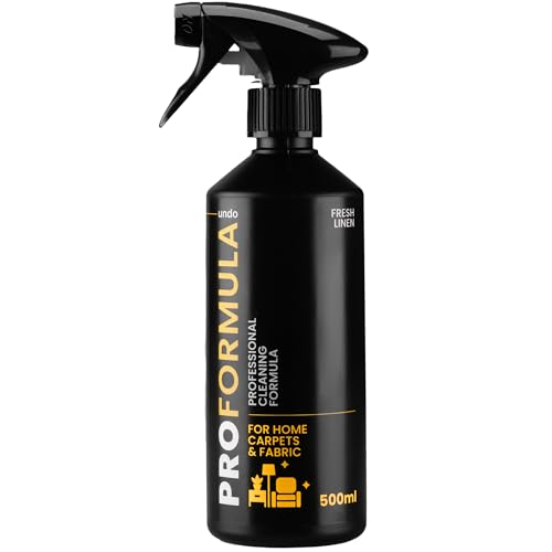 ProFormula Professional Carpet Cleaner & Fabric Stain Remover 500ml – Deep Cleaning Upholstery, Rug & Carpet Spot Cleaner for Home, Office & Car Use – Made in UK