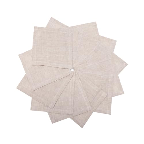 Servilletas de Cocktail de Lino 100% - Pack 24 miniatura 4