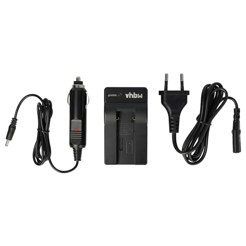 caricabatteria cavo ricarica alimentatore con caricatore autoveicolo compatibile con FujiFilm FinePix 4800 Zoom 4900 Zoom 6800 Zoom 6900 Zoom sostituisce NP-80NP-80e