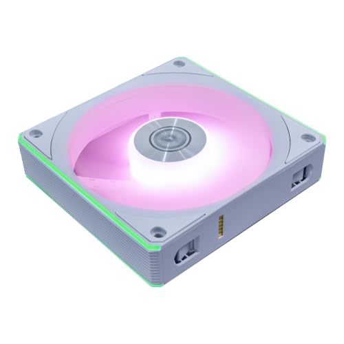 Image of Lian Li UNI Fan CL Flex 120, Reverse Blade ARGB Fan, Single Pack, White