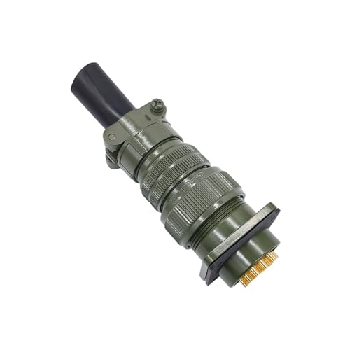 Conector MIL-C-5015 de 19 pines que evita cortes de señal por vibración MS3108 4