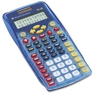 Texas Instruments World of Math using the TI15