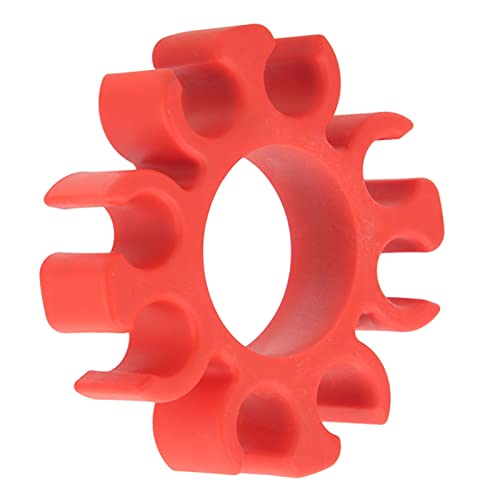 Clip portapaquetas de silicona rojo para batería miniatura 2