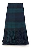 Écharpe multicolore et design – L'écharpe présente un motif à carreaux. Il est accompagné d'une étiquette en tartan écossais et vous procure une sensation merveilleuse et chaleureuse pendant la période hivernale.