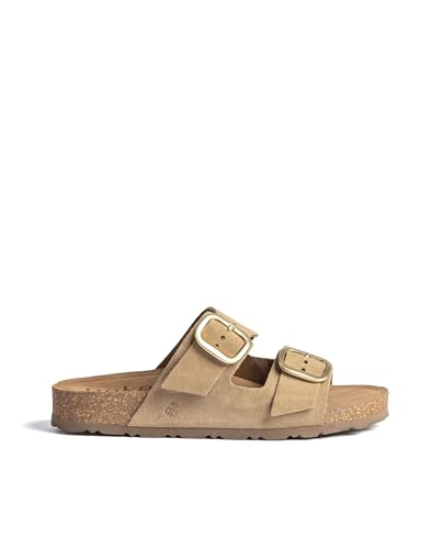 Sandales plates marron Yokono Jerba pour vos balades et terrasses d'été