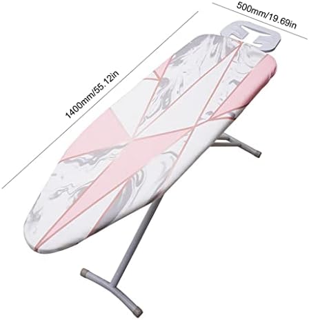 Thick Cotton Ironing Board Cover Adjustable Size Cover Cloth Marble Series 140 * 50Cm Scorch Resistant Ironing Board Cover