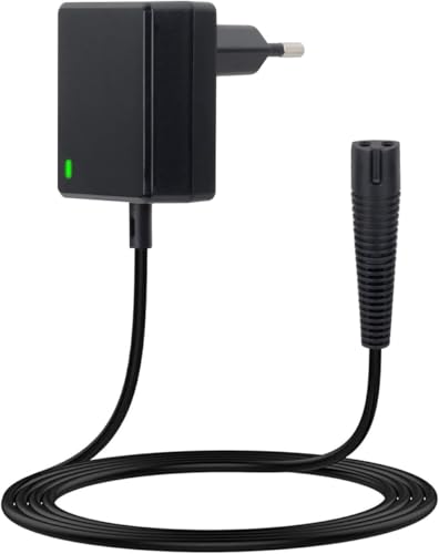 Ladekabel Netzeil Kompatibel mit Braun Rasierer Series 9 8 7 6 5 3 Typen 492 5544 5542 5210 3000s 3040s 3030s Rasierer und mehr Beard und Head Cruzer Elektrische Shaver Ladegerät 12V 0.4A