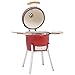 vidaXL Ceramiczny grill Kamado z wędzarnią, 81 cm