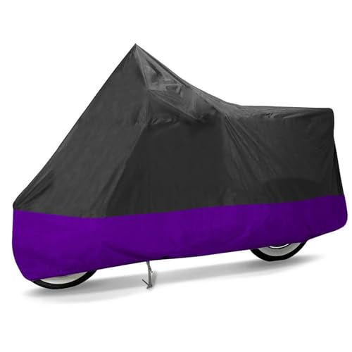 Housse moto imperméable violette : finie la rouille sur GSXR - 2