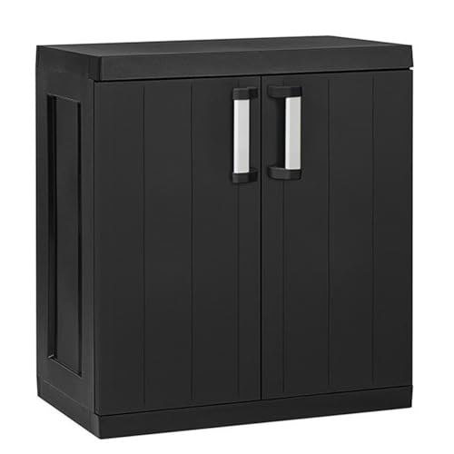 Ondis24 Kunststoffschrank Hero Outdoor Schrank Poolbox wetterfest Haushaltschrank Mehrzweckschrank XXL, 88 x 54 x 96 (H) cm, schnell aufgebaut, robuster Kunststoff