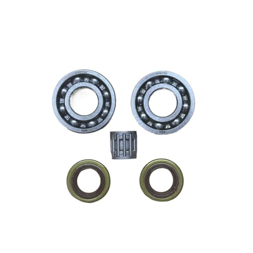 Motosierra 395xp piezas de repuesto de rodamiento de bolas y retenes de cigüeñal 2 sets 2