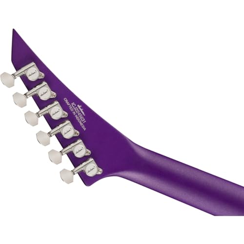 Jackson X Series Rhoads RRX24 Purple Metallic with Black Bevels – Guitare Électrique - Les Beatles, Paul McCartney, John Lennon, RIngo Starr, George Harrison Jackson X Series Rhoads RRX24 Purple Metallic with Black Bevels - Guitare Électrique – Image 8