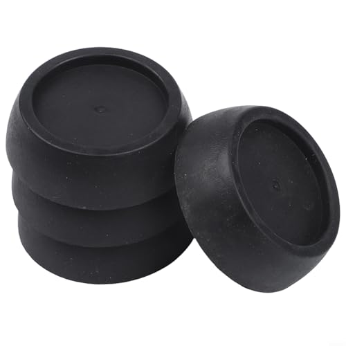 Hosrivae 4 almohadillas de goma para los pies de los aparatos de lavandería y muebles del hogar para absorber y mantener el suelo