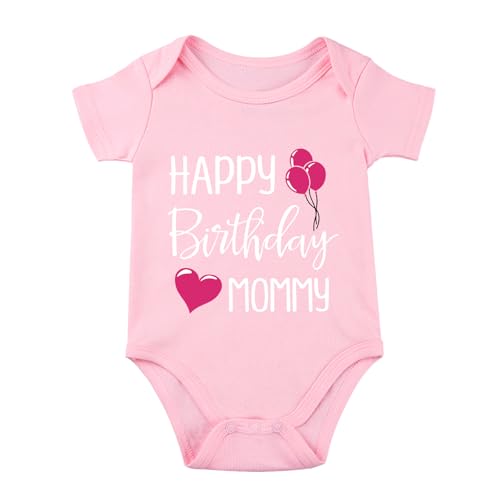 Mommy & Baby Bodysuit - Happy Birthday Outfit