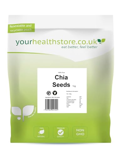yourhealthstore Raw Chia Seeds 1kg