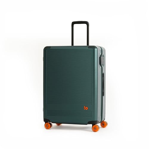 Image of Belong Cloud Medium Check-in Trolley Bag, 66 cm, Forest Green