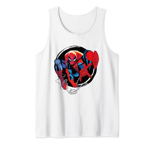 Spider-Man tank top Marvel imprimé Beyond Amazing coton souple noir