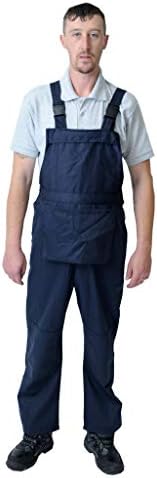 Roadmaster Bib and Brace Work Overalls for Men & Women, Durable Poly Cotton Work Dungarees with Multiple Pockets and Adjustable Straps, Builders, Painters, Mechanics & Tradesmen, XXS-5XL