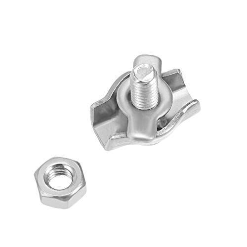 Sourcing Map 304 in acciaio INOX a filo serracavo