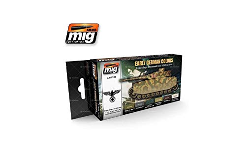 AMMO MIG JIMENEZ EARLY / MIDDLE GERMAN COLORS A.MIG 7100 by Ammo of Mig Jimenez