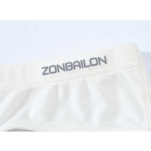 ZONBAILON Mens Sexy Underwear Briefs Pack Bulge Enhancing Pouch Stretch Bikini Underwear for Straight Men M L XL 2XL 3XL4