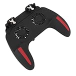 OEBUAFI Game Grip Cooling Grip Phone Game Controller with Dual Fan 5000mAh Battery L1 R1 Triggers for 4.7 to 6 Inch Phones for Student
