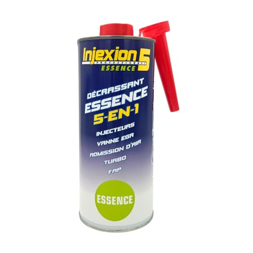 Décrassant 5 en 1 moteur essence Injexion 5 netoyant complet injecteur 1L