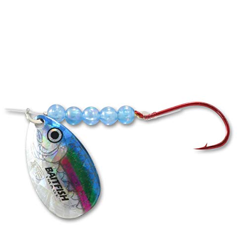 DOBYNS RODS SPINNERBAIT D-Blade Beast 1/2 OZ / B08 Chartreuse/SHAD N/G Colorado/Willow