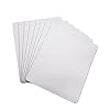 White Mouse Pad for Heat Transfer Iron on Heat Transfer Handmade Custom Photo Non-Slip Bottom Mat 24x20x0.2cm (15pcs * White Mouse Pad)