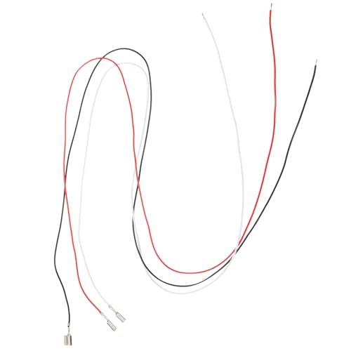 BESPORTBLE 3 Cables para Tocadiscos de Plástico para Fono Cables de Fonógrafo Estéreo Resistentes Aislamiento Duradero Línea de Datos para Cápsulas de Fono Conexión Práctica para Uso