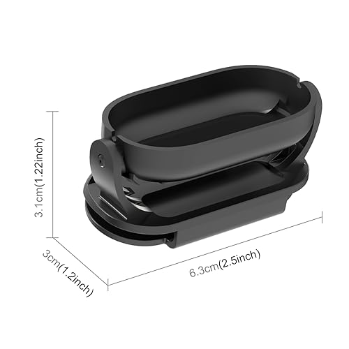 Image of PULUZ Magnetic Hat Clip Protects Frame for Insta360 GO3 / GO 3S Accessories Quick Release Cap Clip Fixed Mount Small & Lightweight for Action Camera, for Insta 360 GO3 / GO 3S Hat Clip Mount