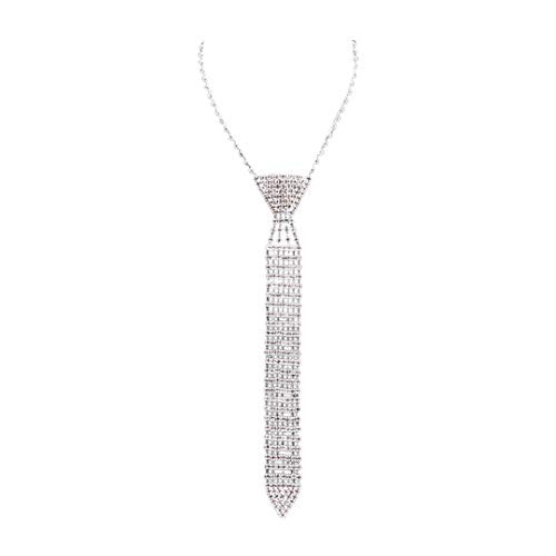 Gabrine Womens Shiny Rhinestone Multilayer Hollow Collar Choker Short Necklace for Wedding Bridal Party Prom