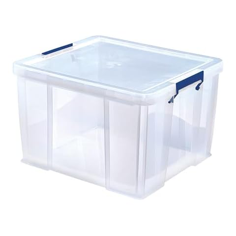 BANKERS BOX 48L Strong Plastic Storage Box Cover
