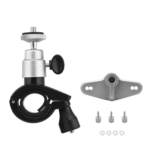 RC RC2 Bicycle Bracket Mount Adapter, Azonee Clamps for DJI Air 3/Mini 4 Pro/Mini 3 Remote Control, Handlebar Holder Clamp with 360° Adjustment