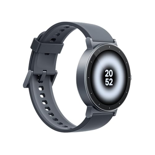 realme Watch S5 Montre connectée, écran AMOLED 1,43", GPS indépendant, autonomie 20 Jours, 110 Modes Sportifs, 5ATM (étanche Natation), Version Bluetooth 5.4, Suivi santé, Confort léger, Rock Grey