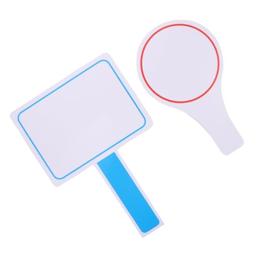 2 Piezas Pizarras Borrables Portátiles para Votación miniatura 1