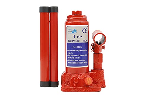 Streetwize - Bottle Jack Boxed - 4 Tonne - Lifting range: 180mm to 350mm