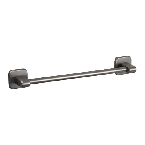 Towel Rail 1 Pcs Bathroom Towel Holder Without Drilling Rack Bar Self-Adhesive(Silver,40cm)