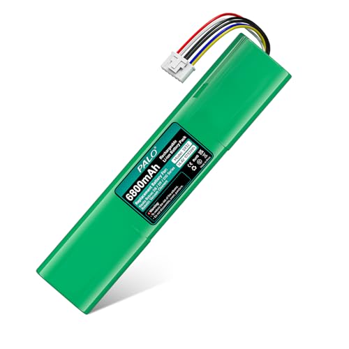 Palogreen Batteria 6800 mAh per Neato Botvac D8, Neato Botvac D9, Neato Botvac D10, 205-0023, 205-0022, 205-0026, 205-0021, 905-0596, 945-0356, 945-0381, 945-0 382, 945-0376 Robot Aspirapolvere
