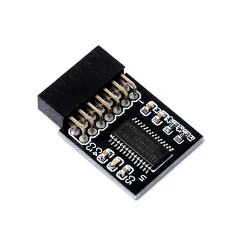 Yeiwenl TPM 2.0 Module TPM LPC 14Pin Module for MSI Motherboard Compatible with TPM2.0(MS-4136 4462)