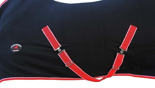 Image of Challenger Horse Polar Fleece Cooler Exercise Blanket Wicks Moisture 4385