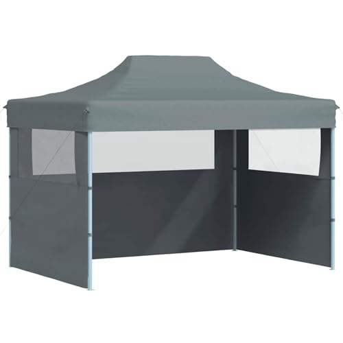 Tessuto Oxford 600D super resistente: Il tetto in PVC rinforzato con trattamento UV resiste a pioggia e sole senza perdere colore. Perfetto per chi cerca durata e qualità in un gazebo temporaneo. (parole chiave: tessuto Oxford, resistente ai raggi UV)